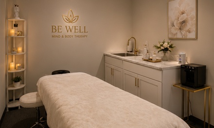 One Therapeutic Massage with Red Light, Compression & Vibroacoustic Therapy (90 mins) - Be well mind and body therapy