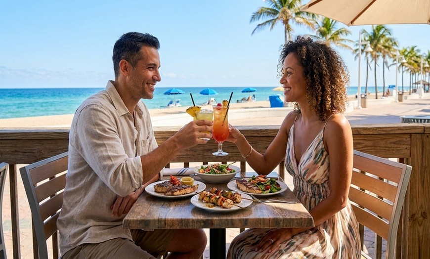 Image 4: Indulge in Unique Beachfront Dining with $40 Towards Food & Drinks
