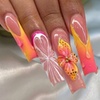 Image 1: Gel X Set with Russian Manicure Prep & Custom Nail Art