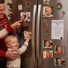 Image 3: Custom Photo Acrylic Fridge Magnets with Texts | Acrylic Gifts