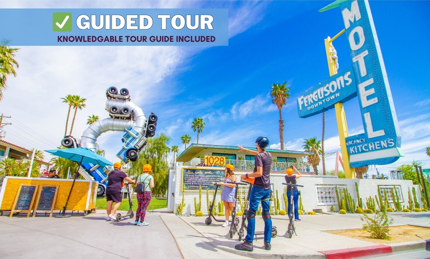 Image 2: Experience Taco Food Tour on Scooter in Las Vegas 