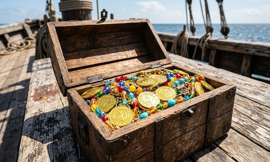Image 4: Blackbeard's Pirate Ship Adventure and Treasure Hunt For 4 or 8