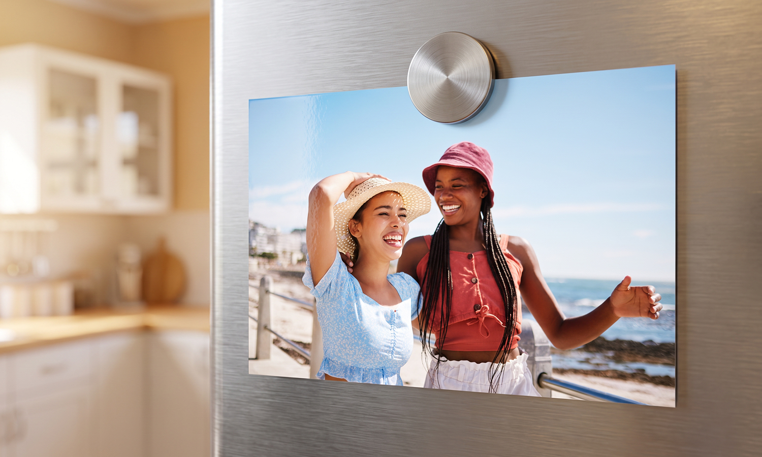 Stack of various sized photo prints