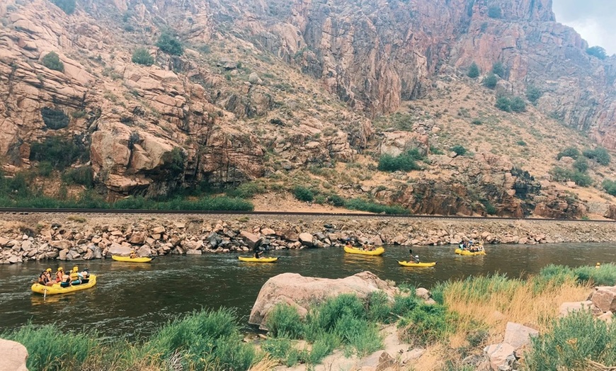 Image 4: Half-Day Rafting Trips in Arkansas River, Colorado for 2, 4 or 6 