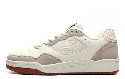 Skechers White Skechers Los Angeles Mens Memory Foam Trainers - Size 10.5
