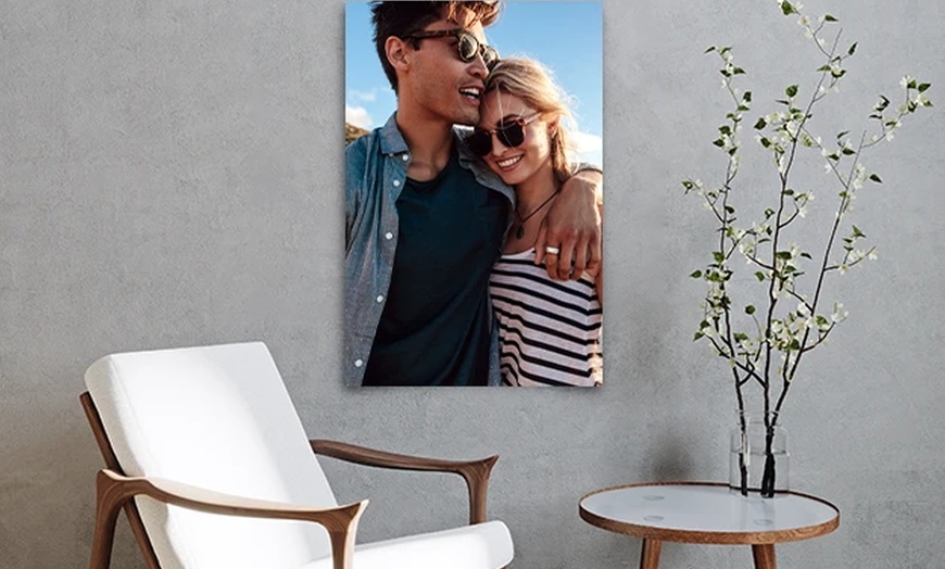 Image 4: Get Puzzle, Photo Tile, Poster, or Keyring Heart with Vibrant Color