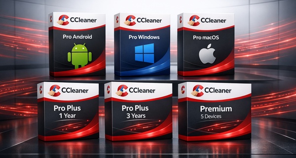 CCleaner Pro or Premium – Windows, Mac & Android | 1–5 Devices