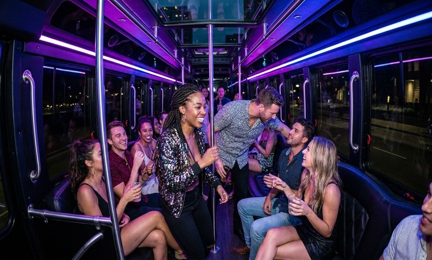 Image 5: Up to 65% Off Nightclub Party Bus Crawl at Party Bus Inc