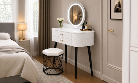 Slidingwardrobe4u SW2 Black Dressing Table