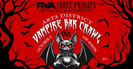 One Adult Ticket to the Vampire Bar Crawl (21+) - After Dark RVA LLC