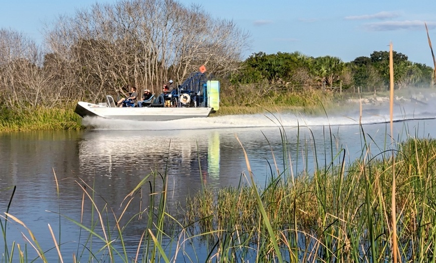 Image 2: Step Into Adventure on a 60-Minute Swamp Expedition or 90-Minute Gator Exploration Airboat Tour (Up to 20% Off)