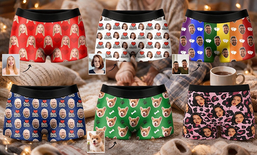 Image 6: Up to 89% Off Custom Photo Underwear from Justyling