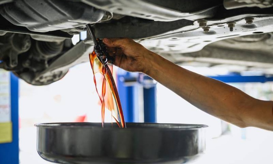 Image 2: Oil Change & Transmission Service with Brake & Filter Inspection
