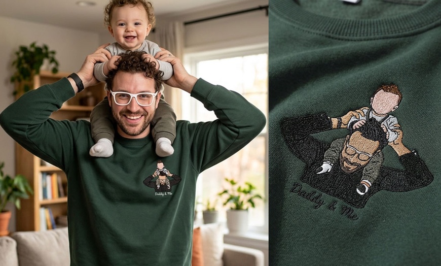 Image 8: Personalize a unisex hoodie for the perfect gift or stylish comfort!