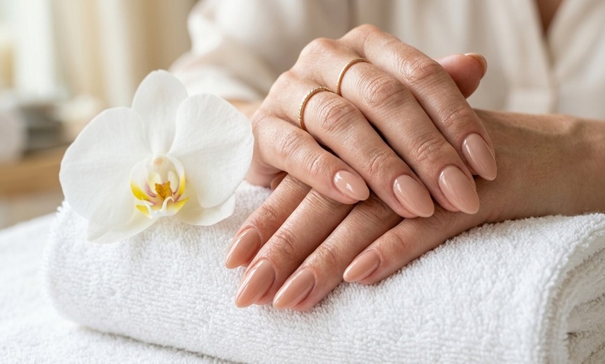 Image 4: Pamper your Nails with Luxurious Mani-Pedis with Gel Options at The Spa (Up To 42% Off)