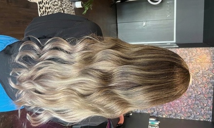 Haircut + Condition & Blowdry; Merchant may collect additional fees - E Studios