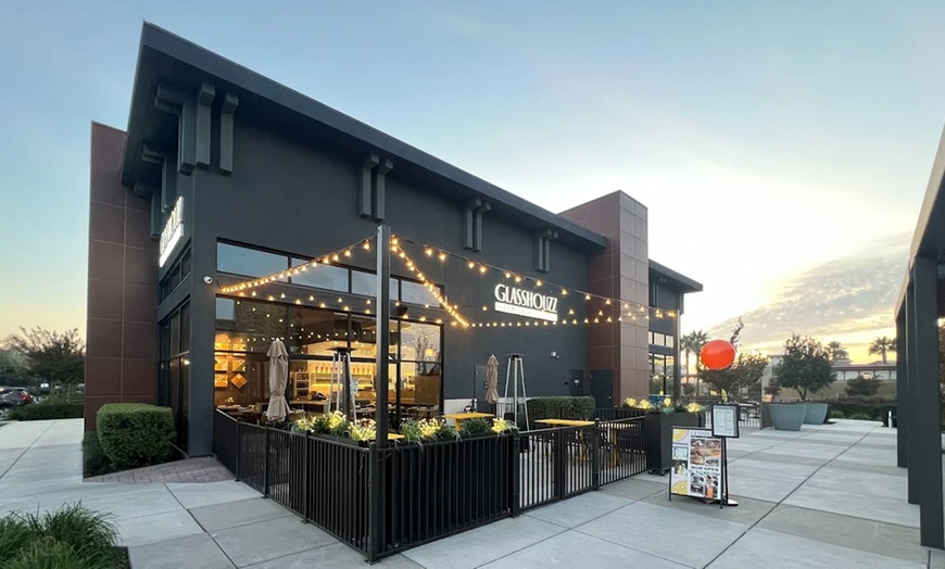 Image 5: Up to $70 to spend on of food and drinks at GlassHouzz in Livermore