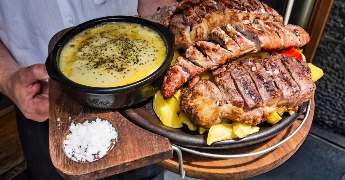 Menú de carne para dos personas en Madrid