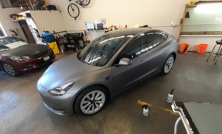 Image 2: Automotive Window Tinting with Ultraviolet Shielding
