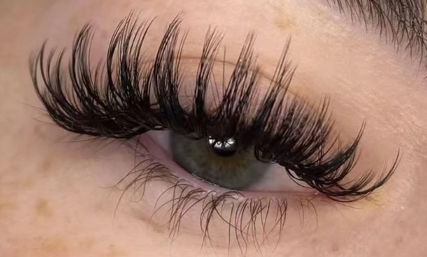Image 10: Custom Eyelash Extensions: Classic, Hybrid, Volume, Mega, Super Mega