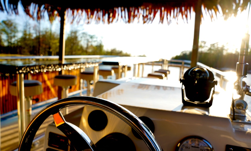 Image 5: Private Tiki Boat Cruises on Myrtle Beach's Intracoastal Waterway
