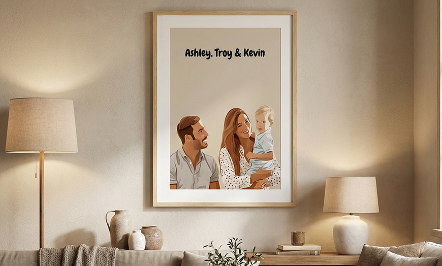 Image 7: Custom AI Portrait Prints on multiple formats by SignaturePrintLab