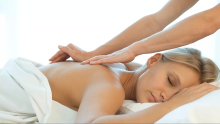 60 Min Swedish or Deep Tissue Massage with Lavender or Rose Oil and Optional Hot Stones  - Ava Massage & Scalp 