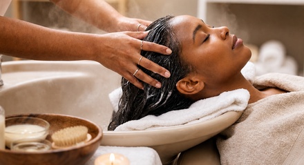 One 60-Minute Nourishing Hair Treatment and Blowout - COCO Salon Denver