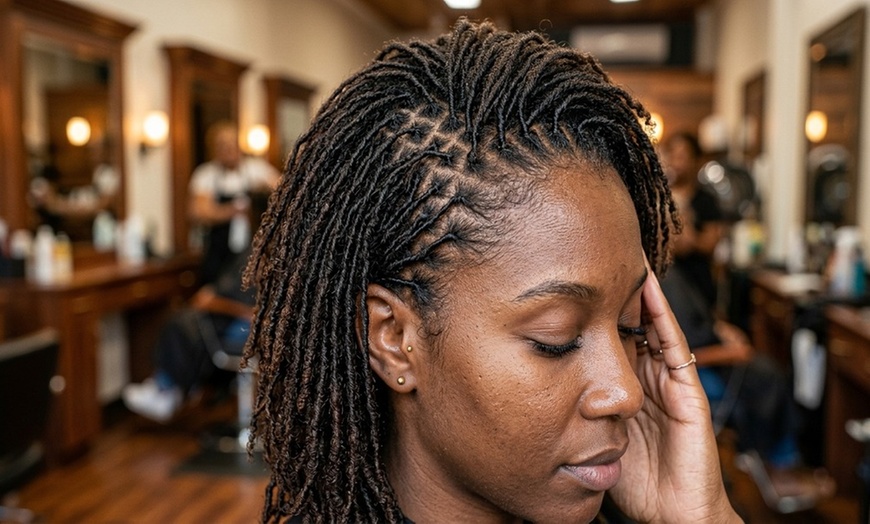 Image 2: Expert Loc Care: Micro Locs, Sisterlocks, or Traditional Interlocking