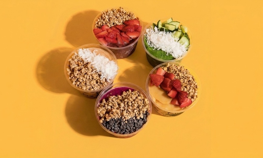 Image 2: Choose Your Protein Bowls or Smoothies with $10 $15 $20 or $30 Credit