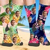 Image 6: Custom Photo Socks from Justyling — Perfect Graduation Gift (Up to 81% Off)