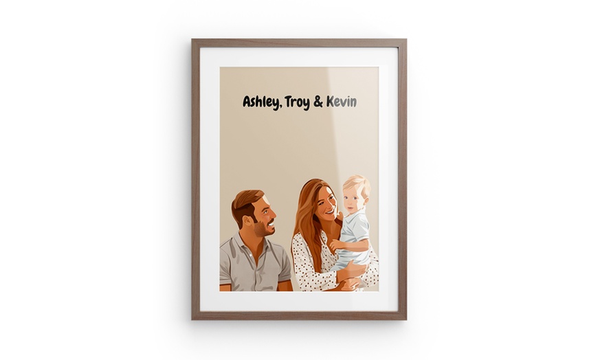 Image 42: Custom AI Portrait Prints on multiple formats by SignaturePrintLab