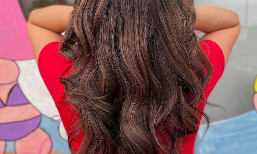 Image 2: Enjoy Haircut with Condition, Blowdry and Balayage or Touchup