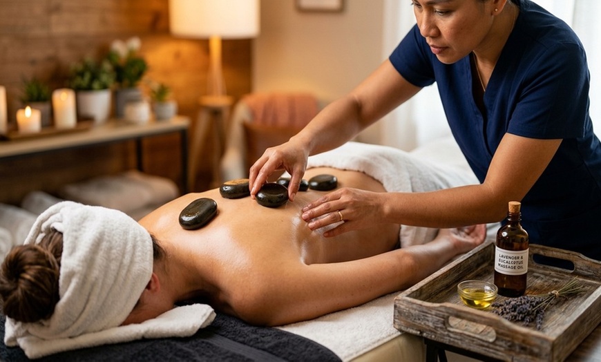 Image 3: Relax w/ a 60 or 90-minute Couples Massage 