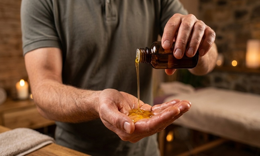 Image 2: Rejuvenate with a Man-to-Man Full Body Massage w/ Essential Oil