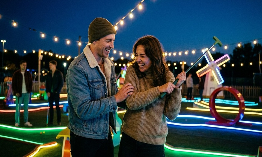 Image 7: Enjoy mini golf and batting cage fun for 2 or 4 rounds