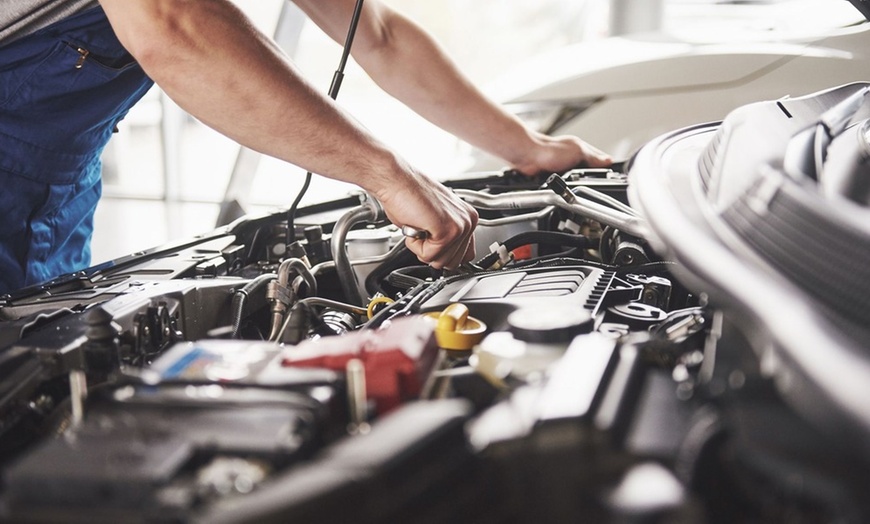 Image 13: Full Synthetic Oil Change w/ Tire Rotation, Wheel Alignment or More