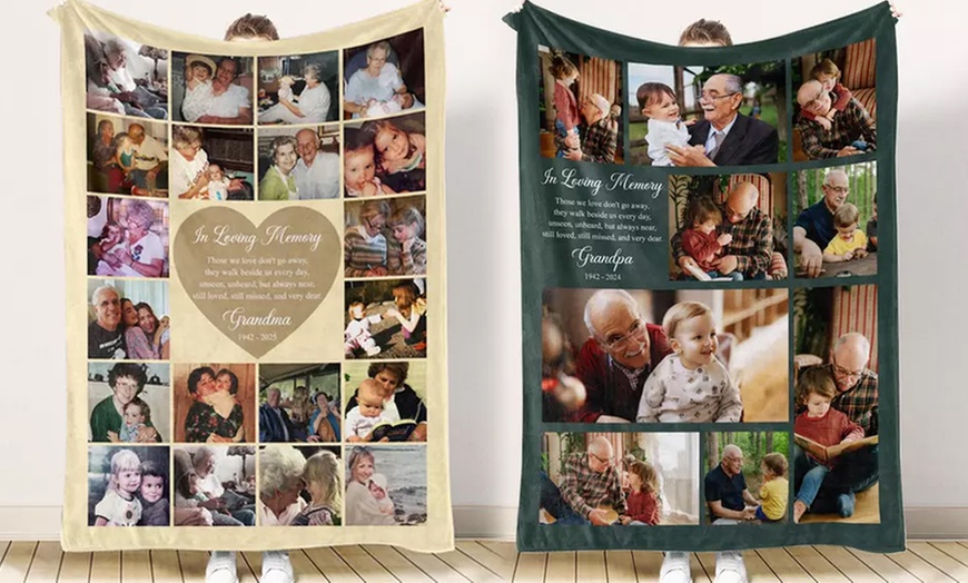 Image 19: Custom Photo Blankets from Justyling (Up to 91% Off)