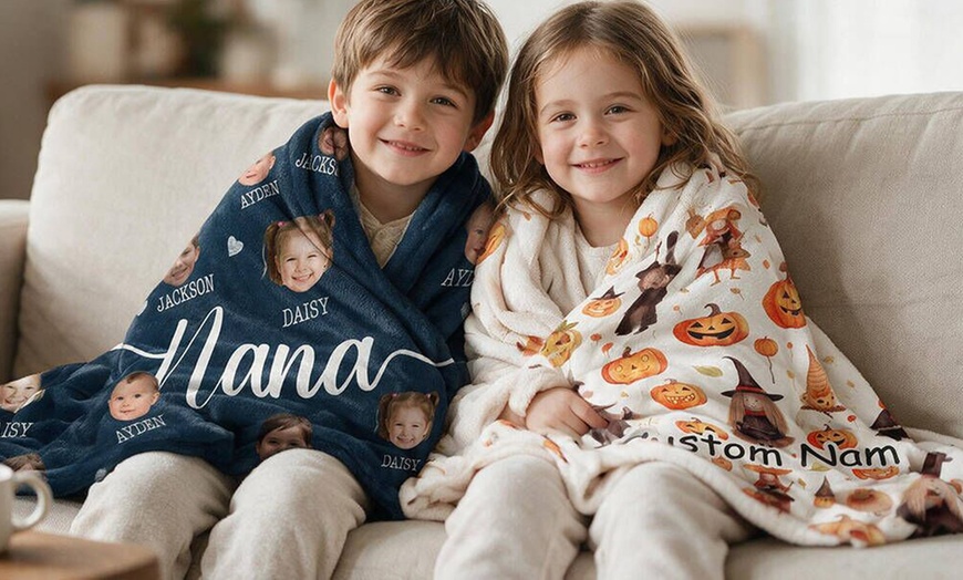 Image 8: Custom Photo Blankets from Justyling (Up to 91% Off)