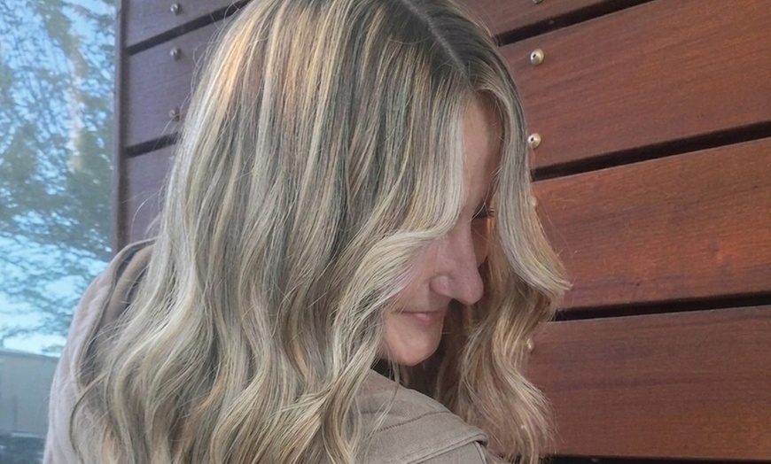 Image 3: Hair Color, Highlights, or Balayage with Cut & Style
