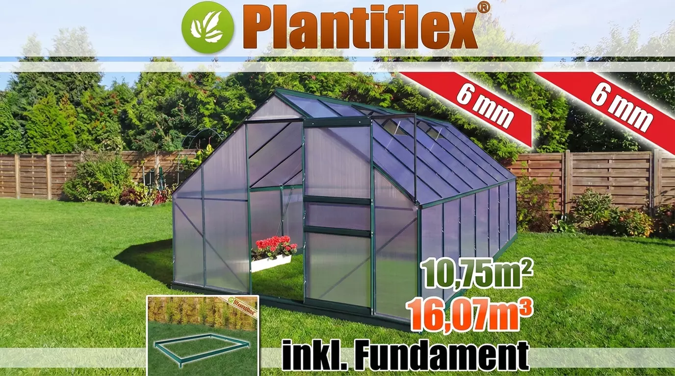 Serre Plantiflex® avec fondation