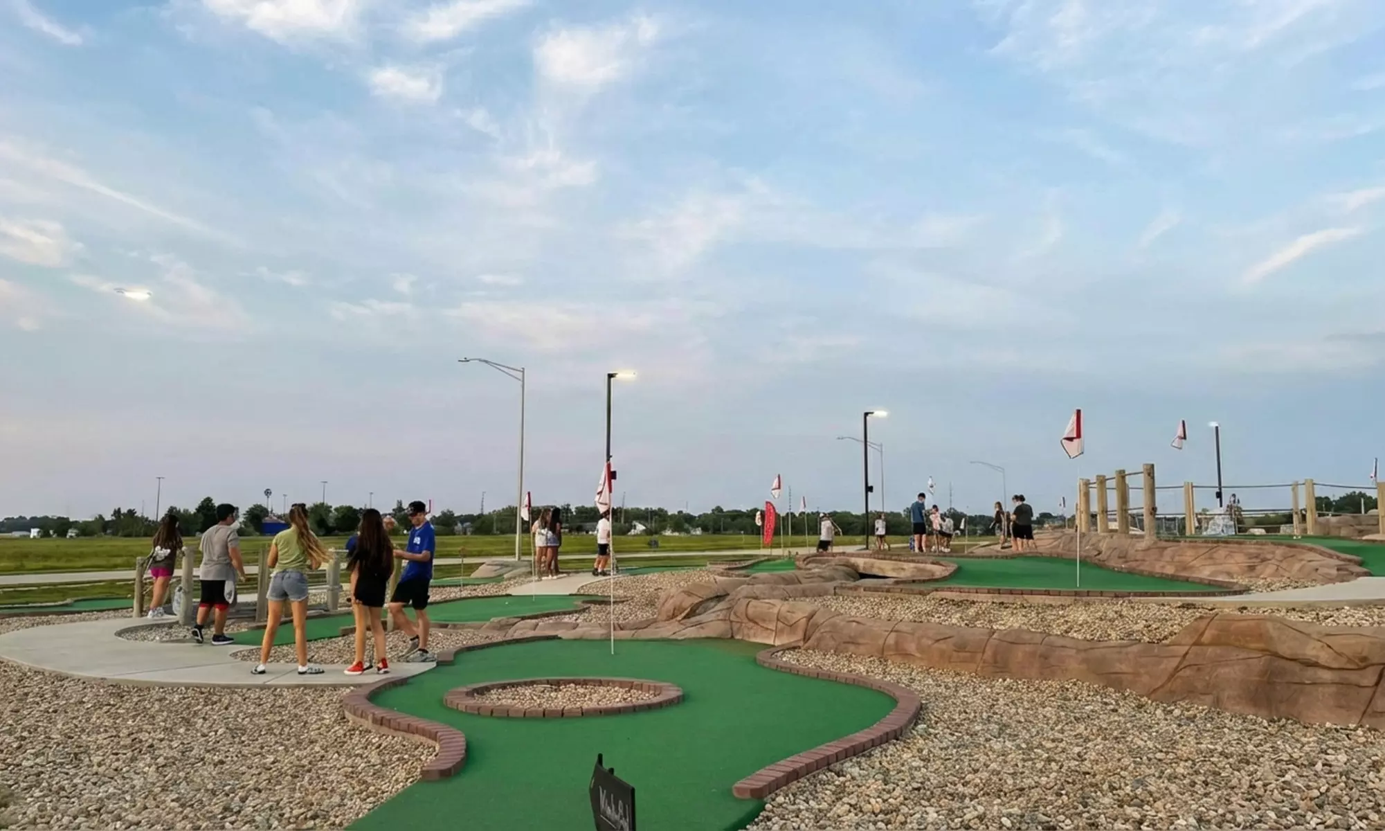 18 or 36 Holes of Mini Golf Fun for Two or Four at The Fringe