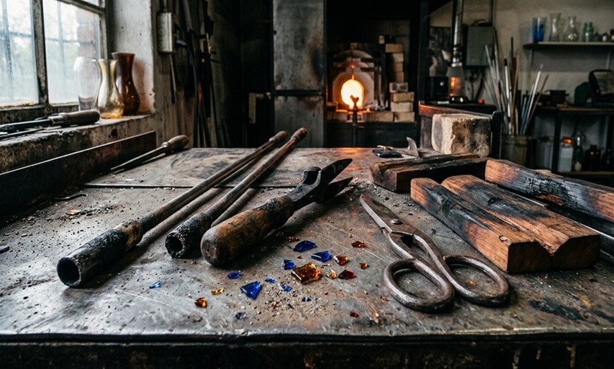 Image 8: Learn Glass Blowing on the Torch with Introductory Classes for 1 or 2