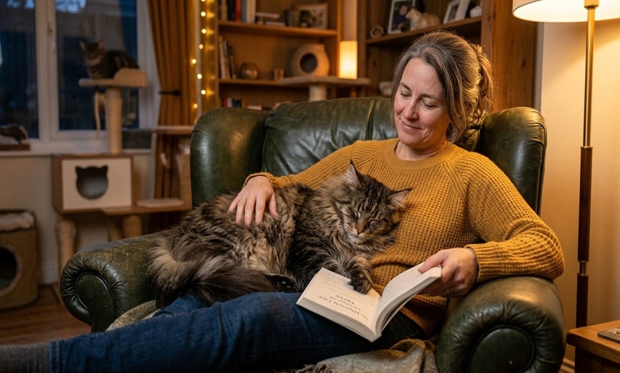 Image 7: Enjoy a Cozy Cat Lounge: One-Hour Admission in Farmington Hills