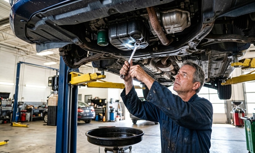 Image 3: Full Synthetic Oil Change with Filter — 5, 6, or 7 Quarts Included