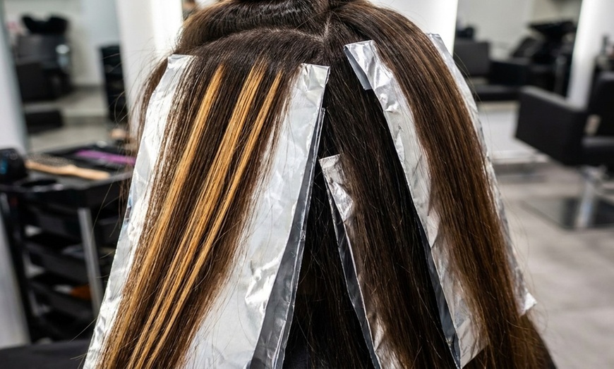 Image 8: Up to 43% Off on Salon - Hair Color / Highlights - Roots at Trichology Trends Institute of Cosmetology