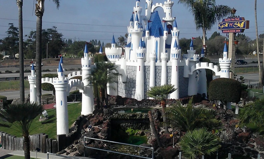 Image 3: 18-Hole Mini Golf Rounds for 1, 2, or 4 | Golf N Stuff - Ventura