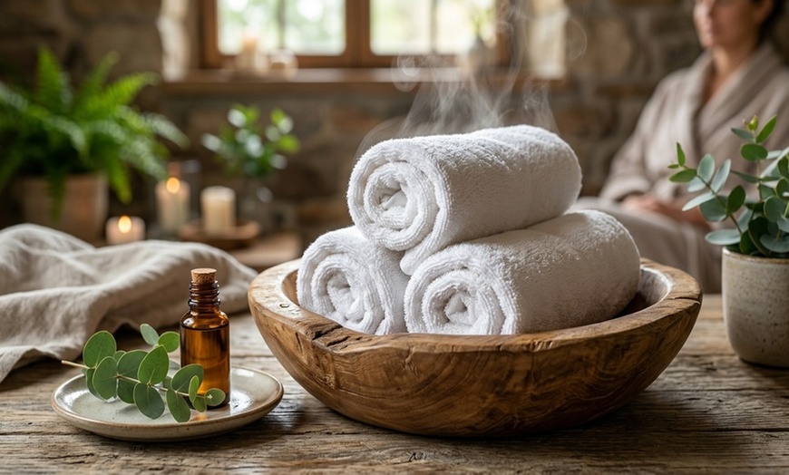 Image 3: 60-Min Therapeutic Body Massage with Hot Towel, Stone & Essential Oil