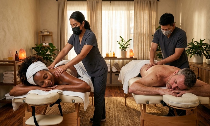 Image 4: Rejuvenate with Swedish or Deep-Tissue Massage for 1 or Couples Awaits