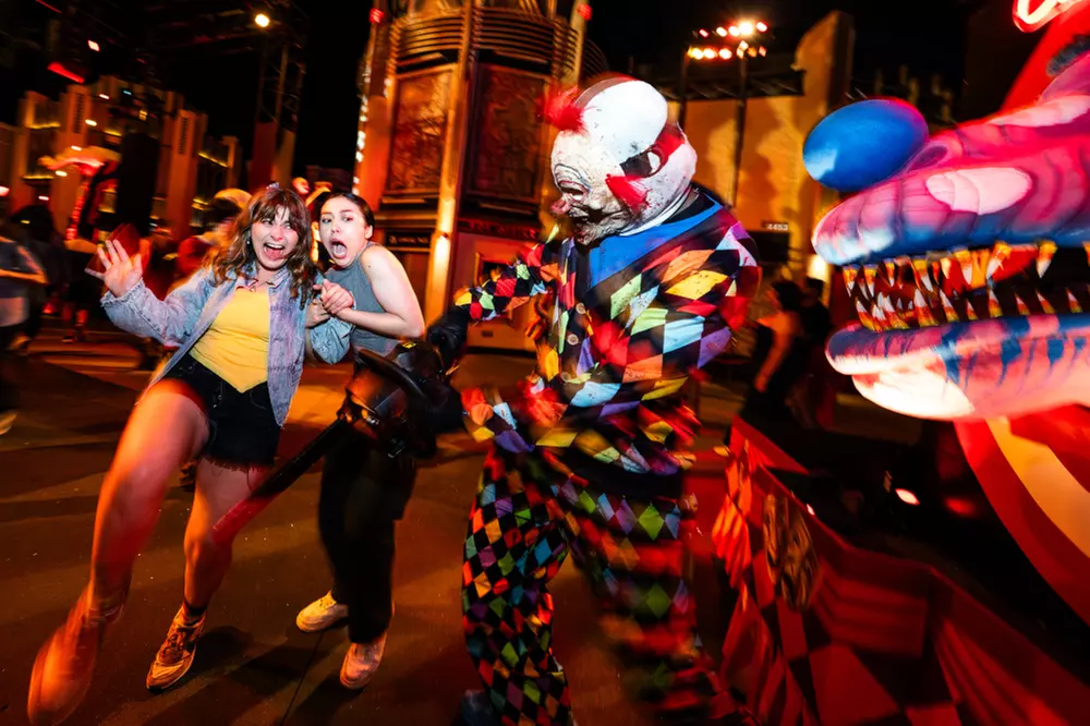 Halloween Horror Nights at Universal Studios Hollywood in California